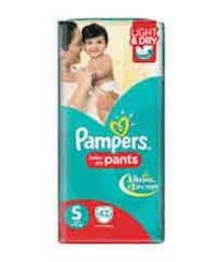 Pampers Diaper Pants Small Size 42 Pieces